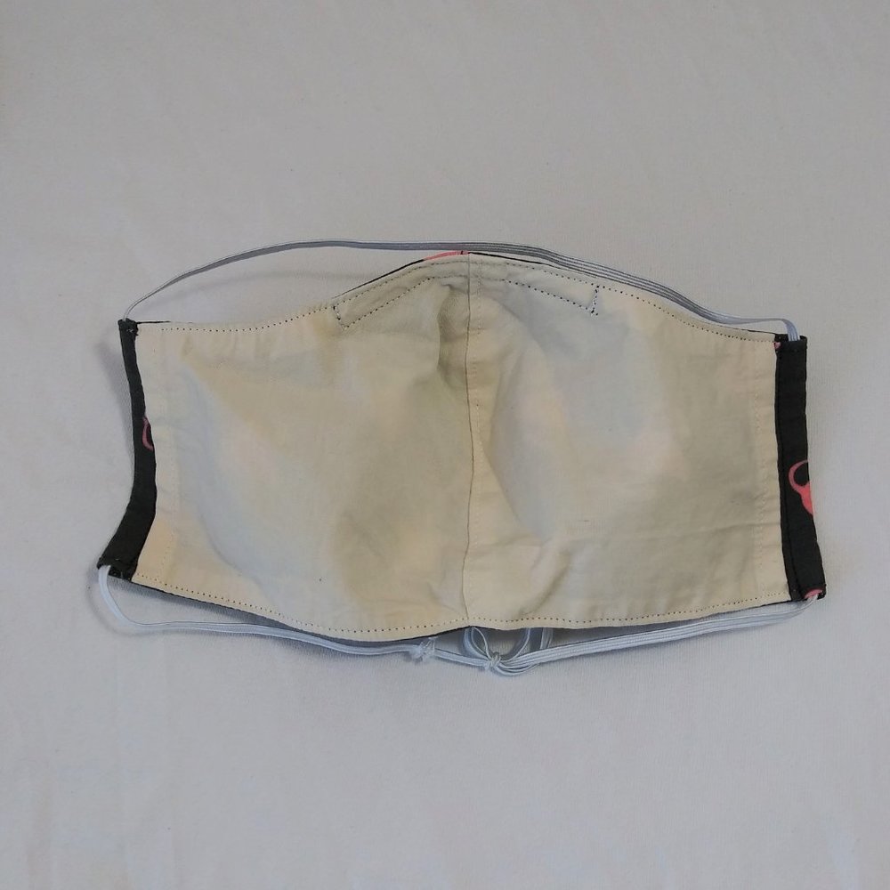 SECONDS Adult S homemade mask w/ pocket - uterus - Picture 5 of 9